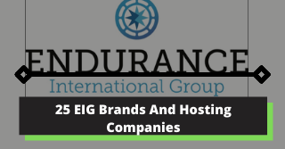 25 EIG Brands And Hosting Companies