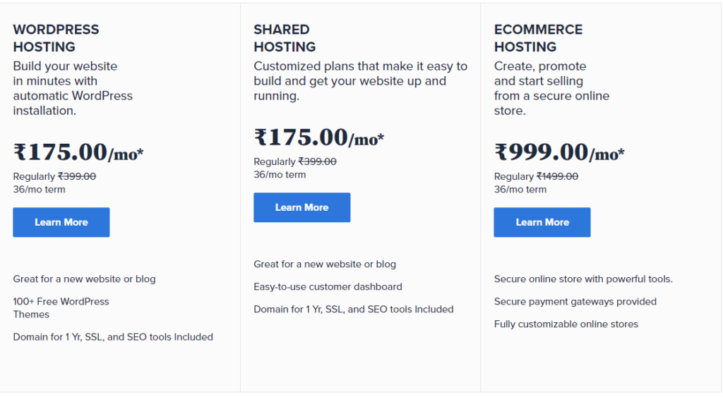 Bluehost-india-pricing