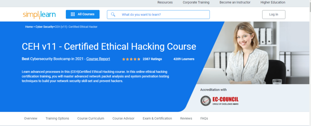 simpli-learn-hacking course 