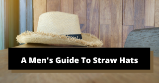 mens straw hats