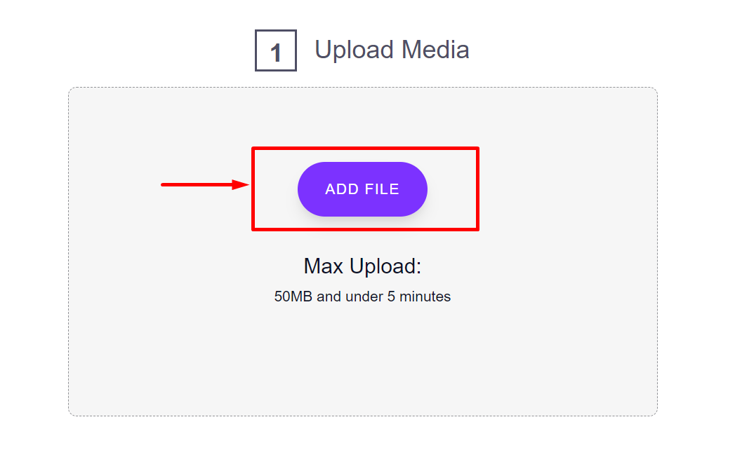 Upload file of audio enhancer tool by Audioenhancer.ai Upload file of audio enhancer tool by Audioenhancer.ai